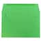 JAM Paper A9 Brite Hue Christmas Green Colored Invitation Envelopes, 250ct.